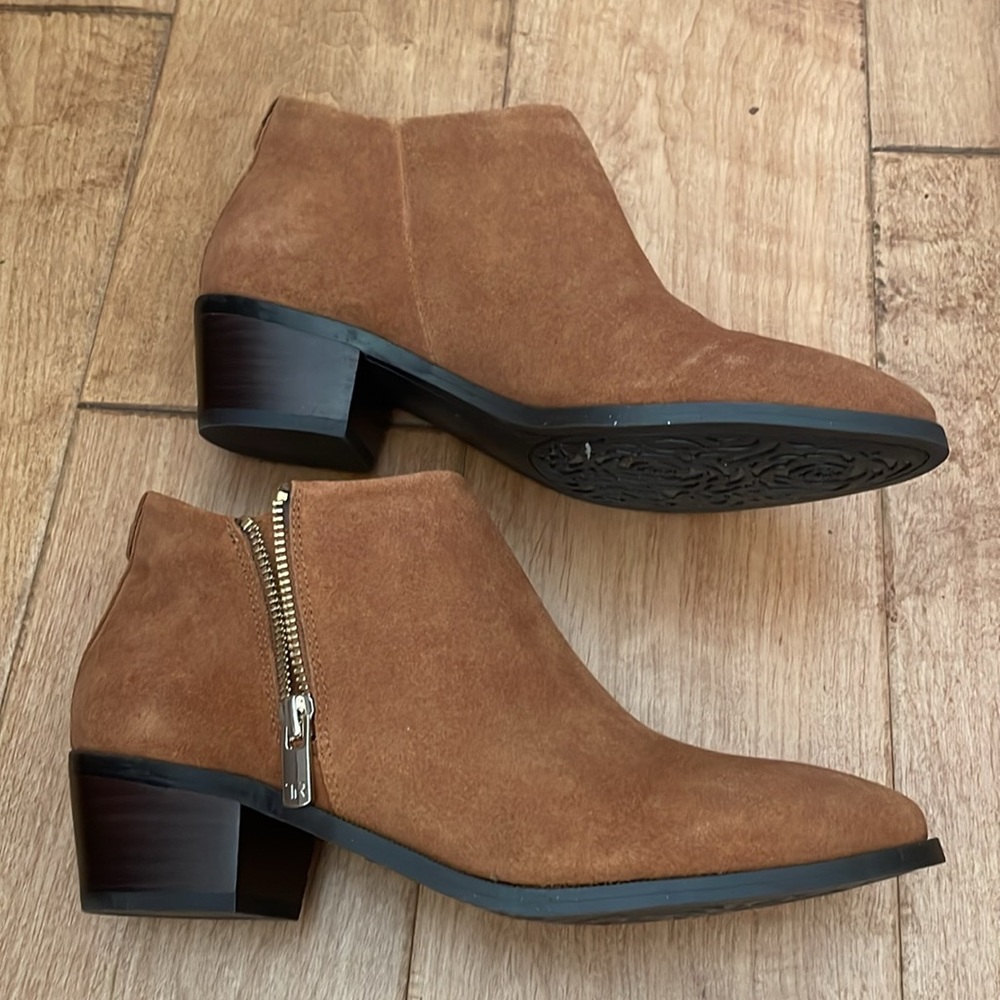Taryn Rose suede ankle boots